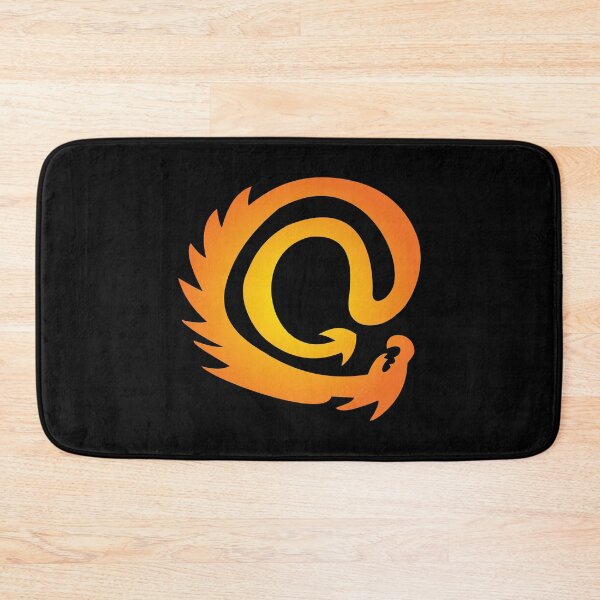 Item preview, Funky Orange Vignette @ At Sign Symbol Cyber Dragon Design designed and sold by LuckDragonGifts.