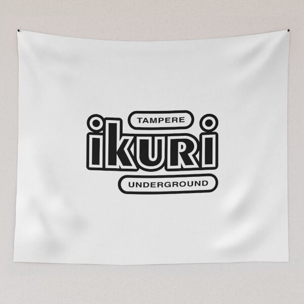 Item preview, Tampere Ikuri Underground (musta teksti) designed and sold by futurytmi.