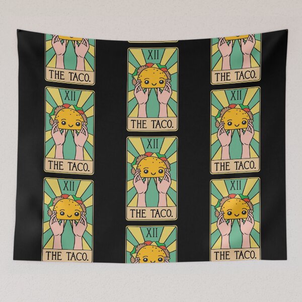 Item preview, The Taco Tarot Card Funny designed and sold by isstgeschichte.