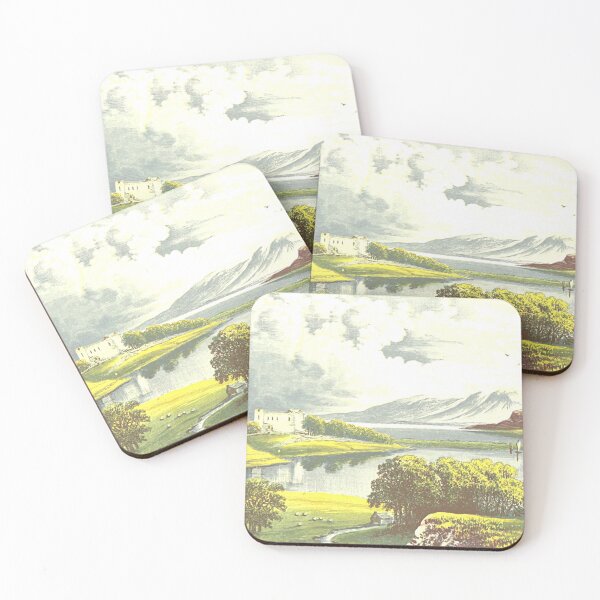 Item preview, Vintage Illustration of Loch Etvie, Scotland designed and sold by yourscotland.