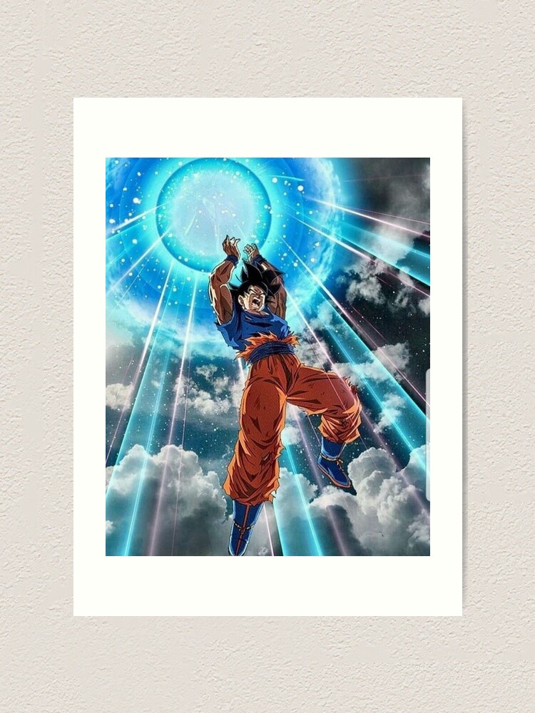 Son Goku Dragon Ball Z 39, an art print by Luong An - INPRNT