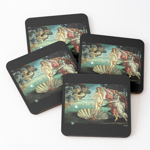 Item preview, BOTICELLI'S BIRTH OF VENUS PUZZLE MISSING A PIECE print for t shirt, sweatshirt, hoodie, kids clothes, pillow, apron, mug, bag, backpack, phone case, clock... designed and sold by Banesse.