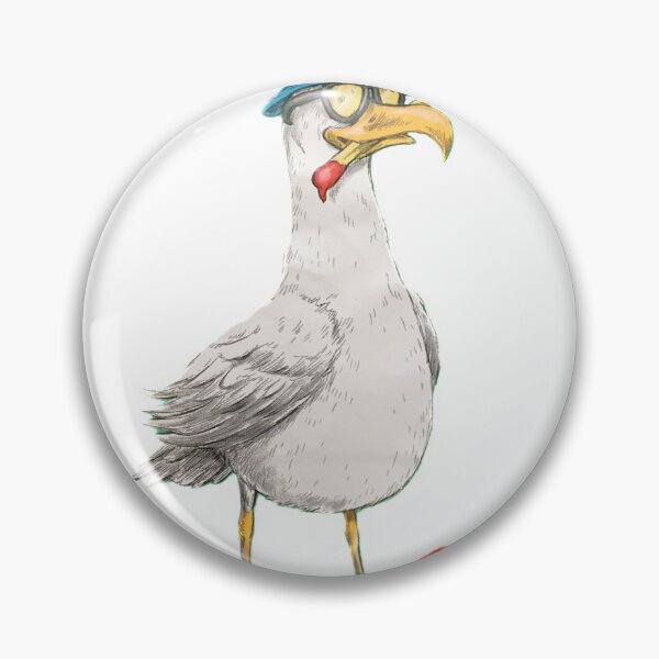 Item preview, Seagull with fries designed and sold by DAN13L.