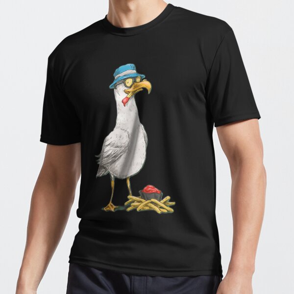 Seagull with fries Active T-Shirt