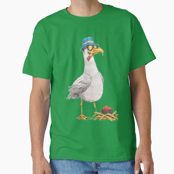Item preview, Seagull with fries designed and sold by DAN13L.