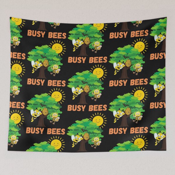 Item preview, BUSY BEES, HONEY POT, HONEYBEES, WORKER BEE, BEE MEME, BEE HOUSE designed and sold by R B Chrystal.