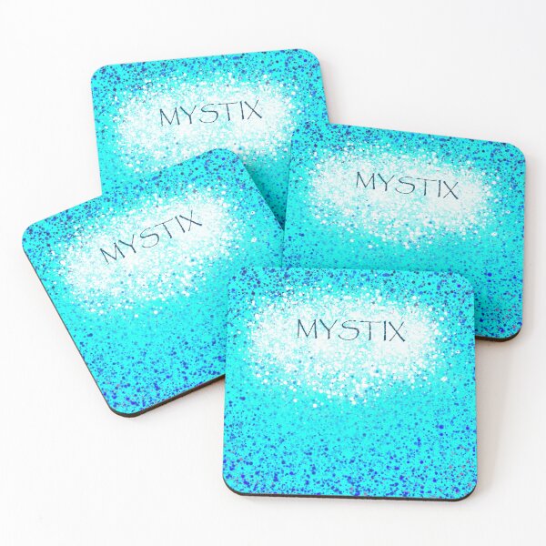 Item preview, Mystix brand design (multicolor/teal abstract) designed and sold by MystixJack.