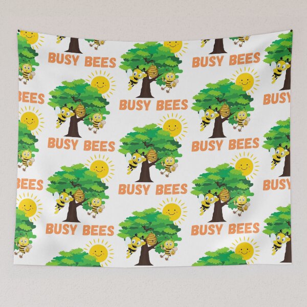 Item preview, BUSY BEES, HONEY POT, HONEYBEES, WORKER BEE, BEE MEME, BEE HOUSE designed and sold by R B Chrystal.