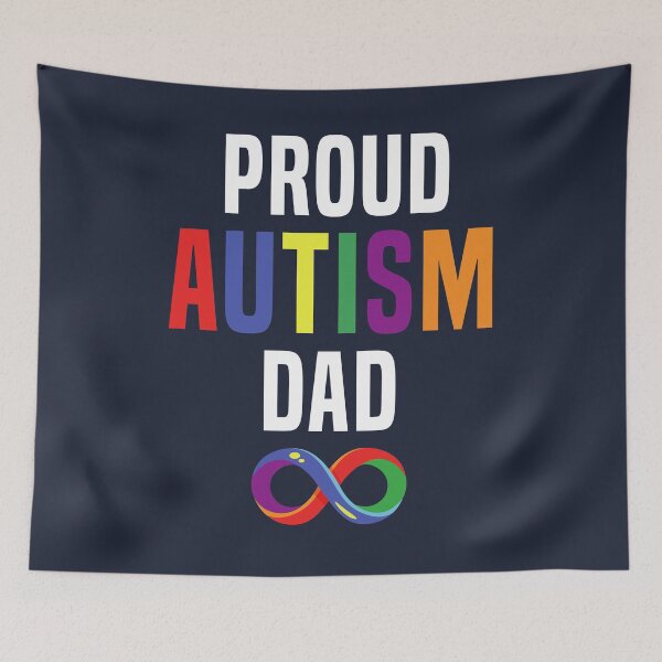Item preview, Proud Autism Dad designed and sold by Color-Sparkle.