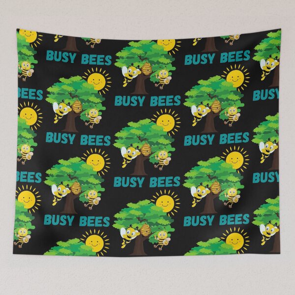Item preview, BUSY BEES, HONEY POT, HONEYBEES, WORKER BEE, BEE MEME, BEE HOUSE designed and sold by R B Chrystal.
