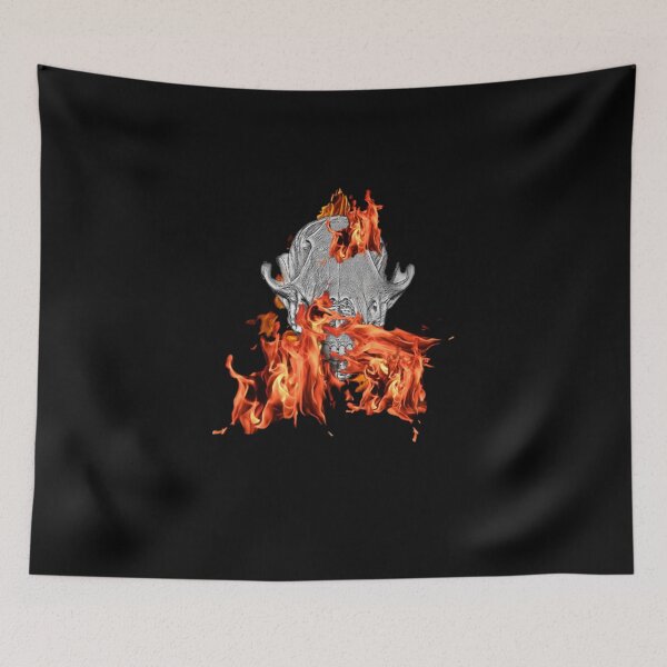Item preview, Skull On Fire  designed and sold by Right-M-E.