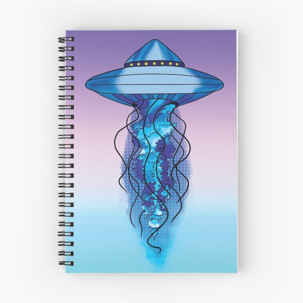 Item preview, UFO Jellyfish Dusky Sky designed and sold by Ciara Shortall.