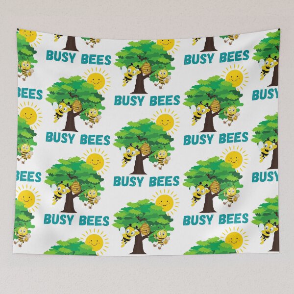 Item preview, BUSY BEES, HONEY POT, HONEYBEES, WORKER BEE, BEE MEME, BEE HOUSE designed and sold by R B Chrystal.