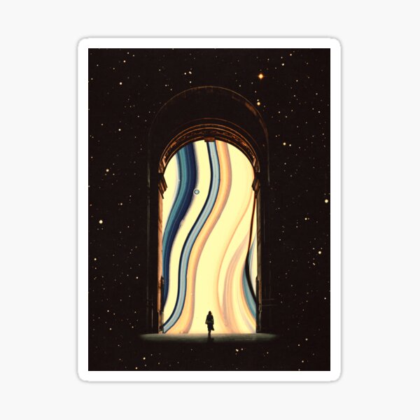 Portal To Another Dimension Sticker For Sale By Taudalpoi Redbubble   St,small,507x507 Pad,600x600,f8f8f8 