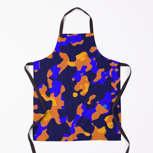Item preview, Camo Orange Blue designed and sold by YellowLion.