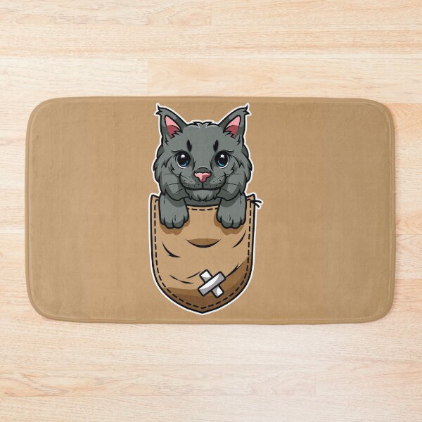 Item preview, Cute Cartoon Cat Pocket designed and sold by Peekonet.
