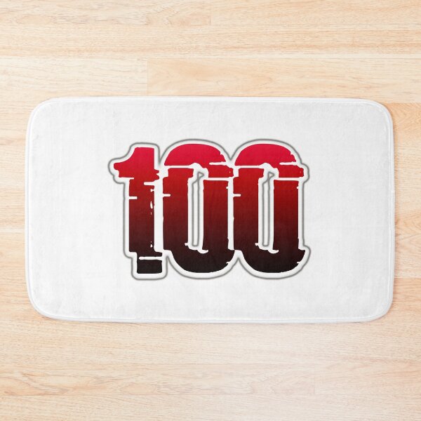 Item preview, Creepy Red Number 100 designed and sold by creepy-red.