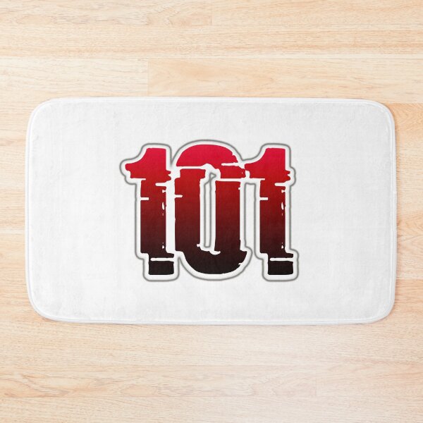 Item preview, Creepy Red Number 101 designed and sold by creepy-red.