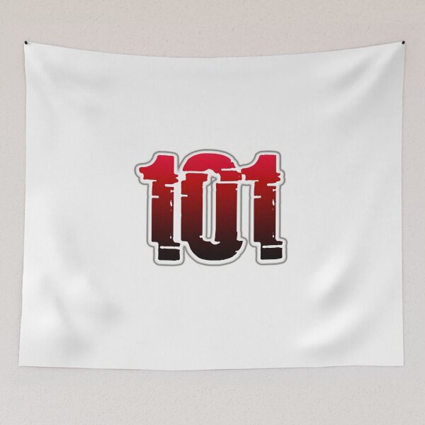 Item preview, Creepy Red Number 101 designed and sold by creepy-red.