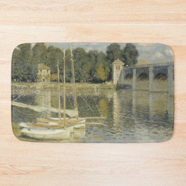 Item preview, Claude Monet Painting– The Argenteuil Bridge designed and sold by Coffeesnow.