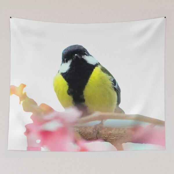 Item preview, Green-backed Tit, scientific name Parus monticolus, English name Green-backed Tit, also known as Green-backed Tit designed and sold by zenger2021.