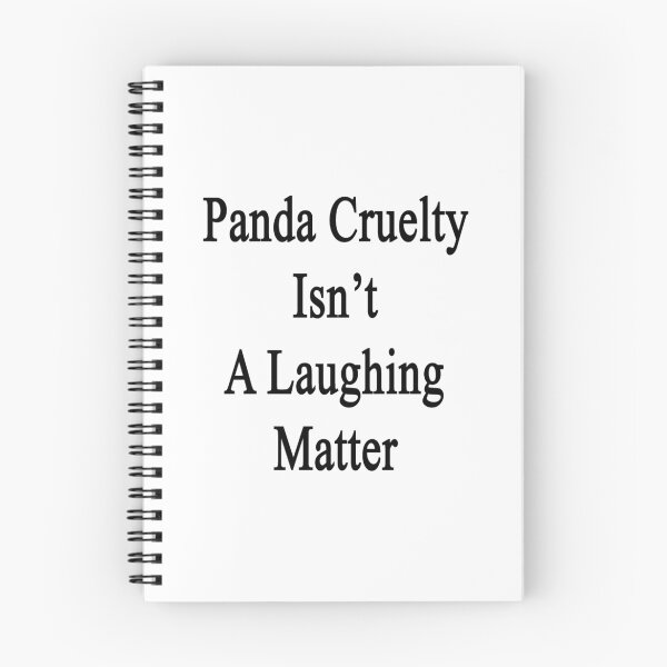 Item preview, Panda Cruelty Isn't A Laughing Matter designed and sold by supernova23.
