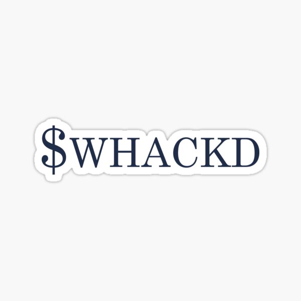 Item preview, WHACKD McAfee John McAfeedex $whackd suicide 2021 Dark Font designed and sold by MrMica.