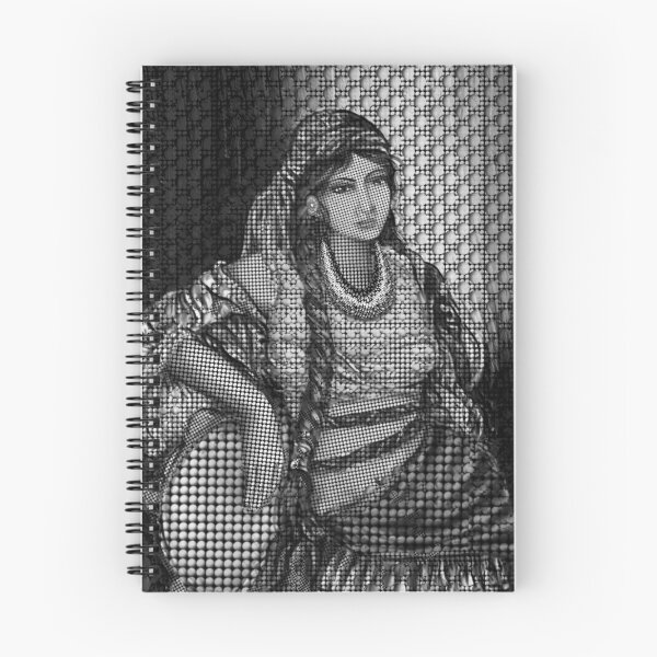 Item preview, Arab Bedouin Woman in Black and White designed and sold by FanArtAddict.