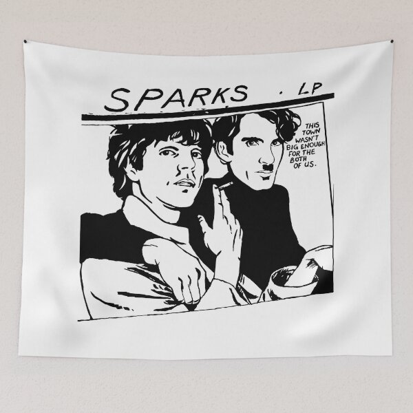 Item preview, Sparks // Retro Style Parody Pop Art Design designed and sold by AestheticNow.