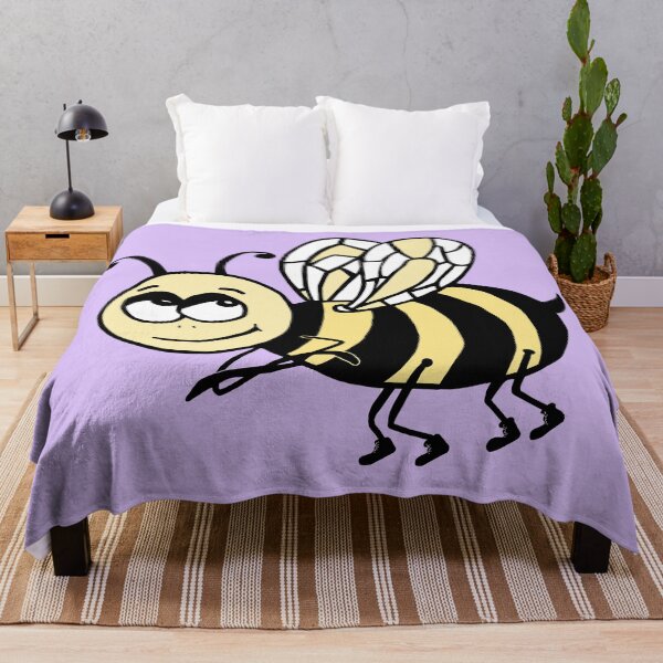 Item preview, Abeja Cool Straiped. Insecto negro y amarillo. designed and sold by ZheltakovaIana.