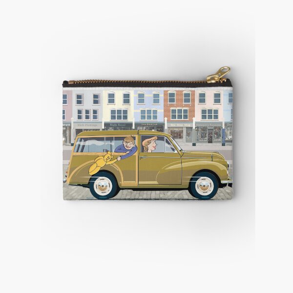 Item preview, Limeflower Morris Minor Traveller and flying Teddy! designed and sold by Bigs66.
