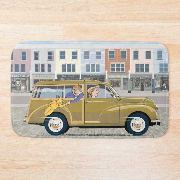 Item preview, Limeflower Morris Minor Traveller and flying Teddy! designed and sold by Bigs66.