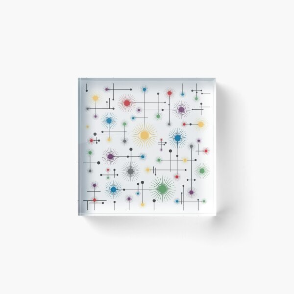 Item preview, Mid Century Modern Cosmic Starburst designed and sold by Chele Martines.