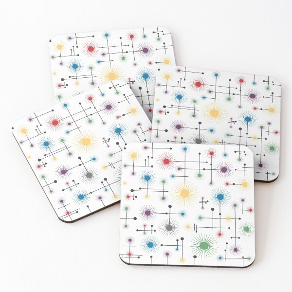 Item preview, Mid Century Modern Cosmic Starburst designed and sold by Chele Martines.