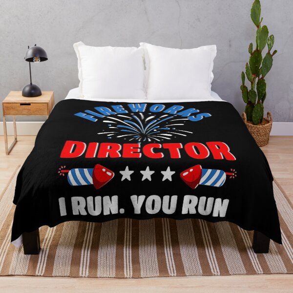 Item preview, Funny Fireworks Director I Run You Run 4th Of July designed and sold by BegayStore.