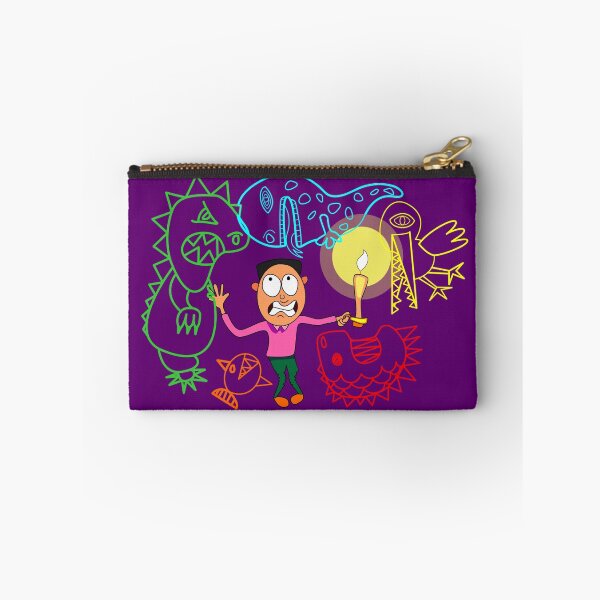 Item preview, Man scared of cave paintings designed and sold by stickerium.