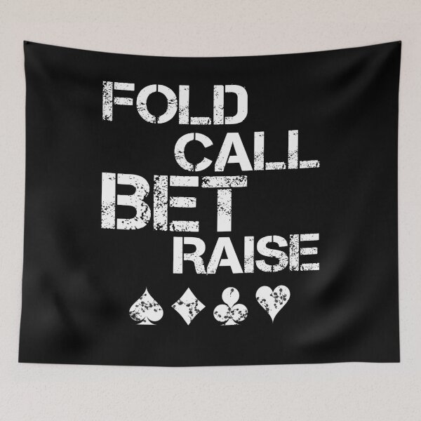 Item preview, Poker Lifestyle - fold call bet raise designed and sold by PaulS34.