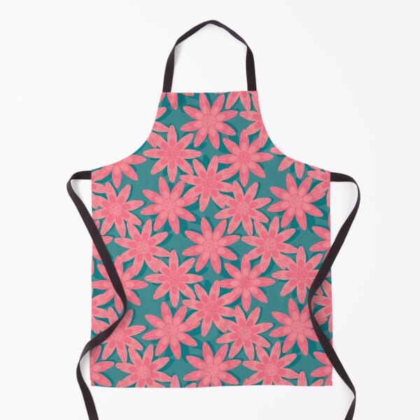 Item preview, Pink and turquoise florals designed and sold by Julie  Owen.