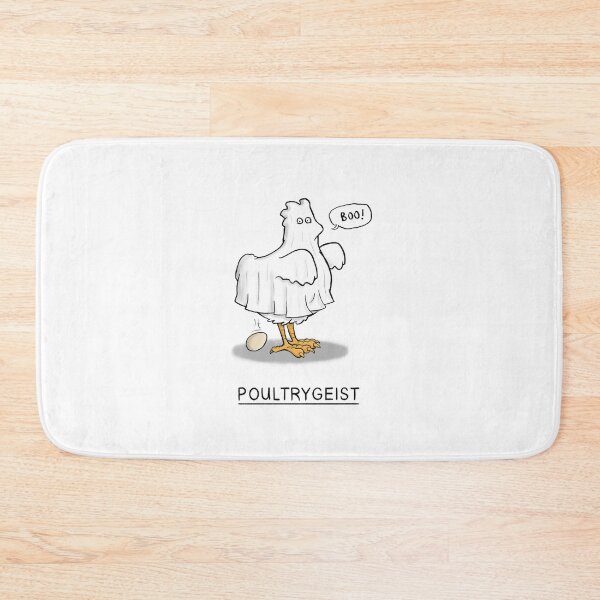 Item preview, Poultrygeist - Chicken Ghost Pun designed and sold by carlbatterbee.