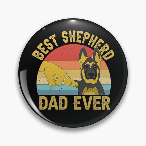 Item preview, Best german shepherd i love dad Ever funny Vintage Puppy Lover Design designed and sold by AMZBlacKStore.