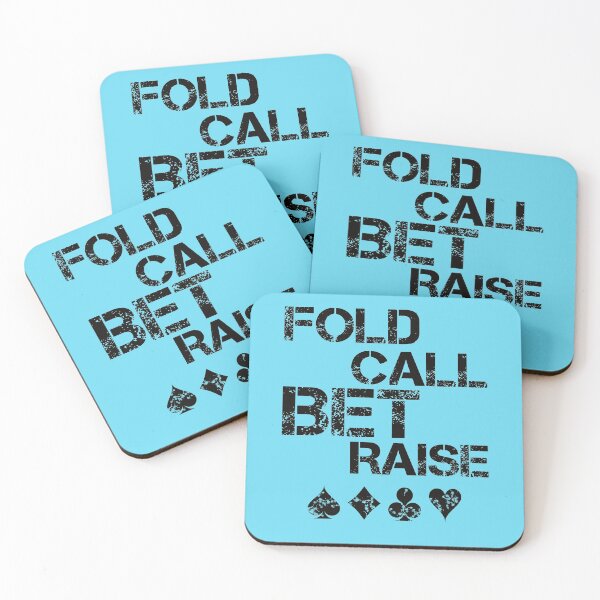 Item preview, Poker - fold call bet raise designed and sold by PaulS34.