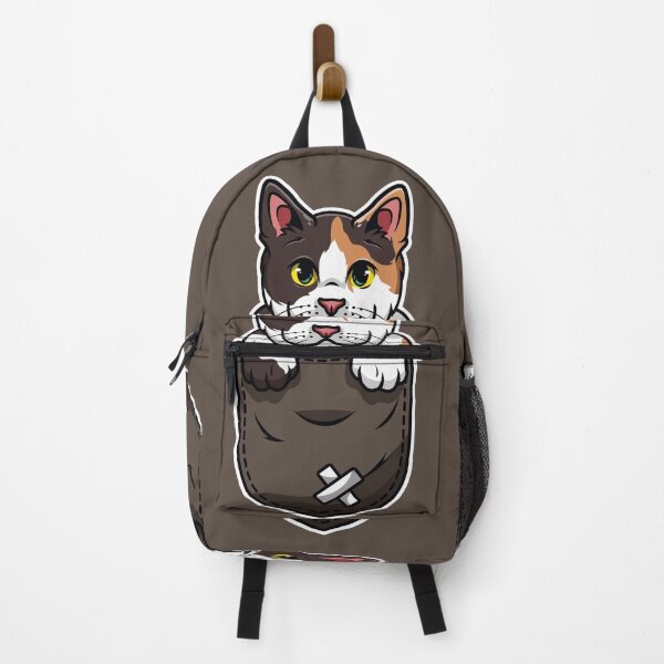 Item preview, Cute Pet Cat Cartoon that Comes Out Pocket Pouch designed and sold by Peekonet.