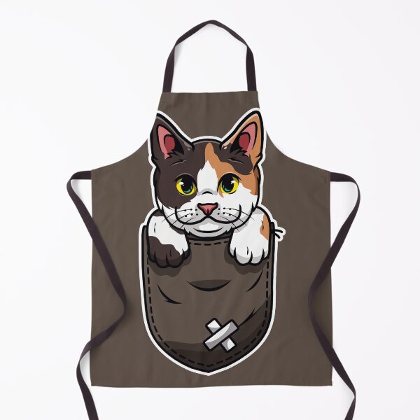 Item preview, Cute Pet Cat Cartoon that Comes Out Pocket Pouch designed and sold by Peekonet.