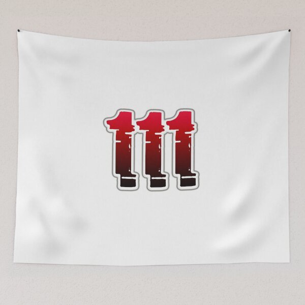 Item preview, Creepy Red Number 111 designed and sold by creepy-red.