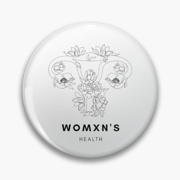 Item preview, WOMXN'S HEALTH - Women's Reproductive Menstrual Health - Ovaries, Fallopian Tubes, One Line Art Floral Uterus designed and sold by endoemmm.