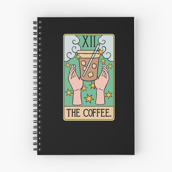 Item preview, Funny Coffee Tarot Card - Caffeine Drink Cappucino Iced Beverage Lover designed and sold by isstgeschichte.