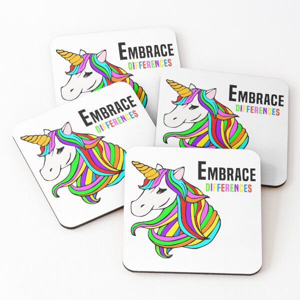 Item preview, Embrace Neurodiversity Unicorn designed and sold by Color-Sparkle.