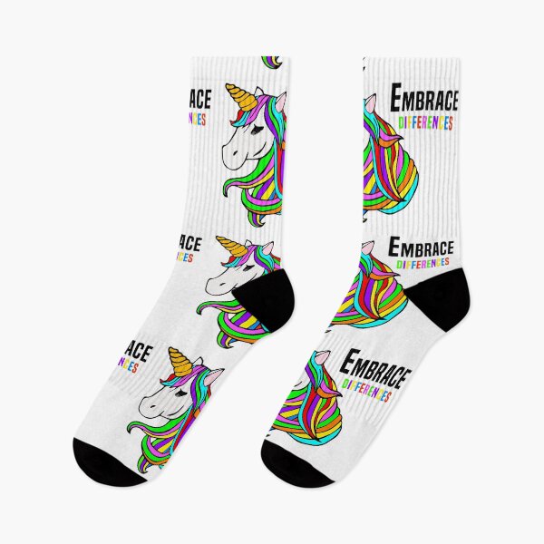 Item preview, Embrace Neurodiversity Unicorn designed and sold by Color-Sparkle.