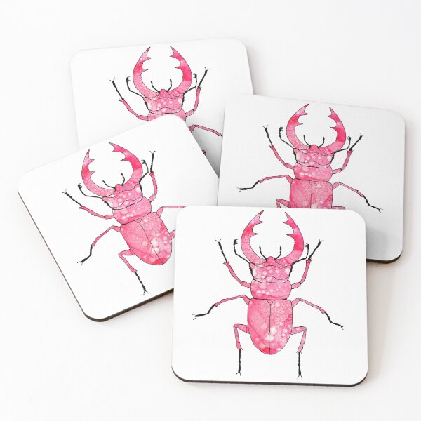 Item preview, Cool beetle. Garden pink Beetle. designed and sold by ZheltakovaIana.