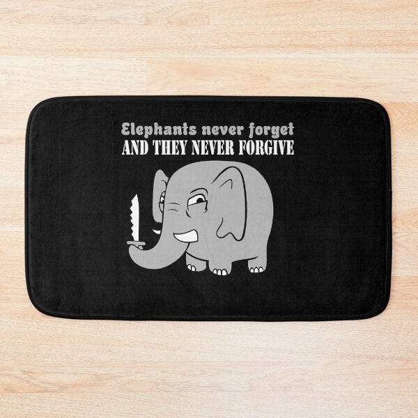 Item preview, Elephants Never Forgive designed and sold by maynhanhvai.